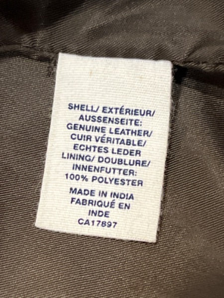 EUC, babyGAP Genuine Leather Jacket, size 12-18mos, Kids 12 Month (9-12M)