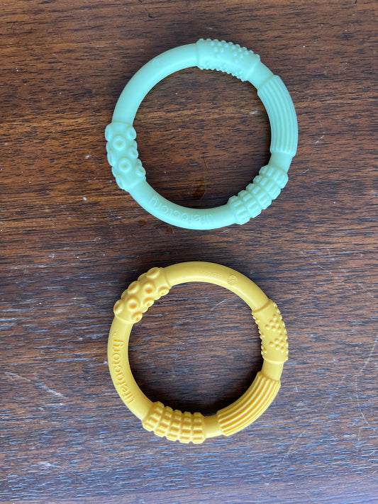 Set of 2 life factory silicone teethers