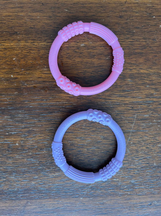 Set of 2 life factory teethers