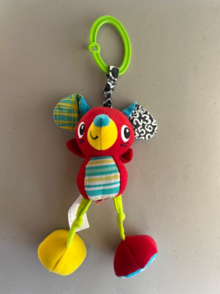 Infantino baby toy vibrates when pull