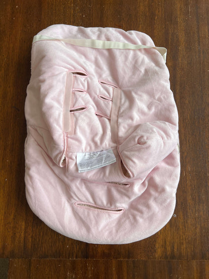 Car seat fleece cover retails for $70 on Amazon