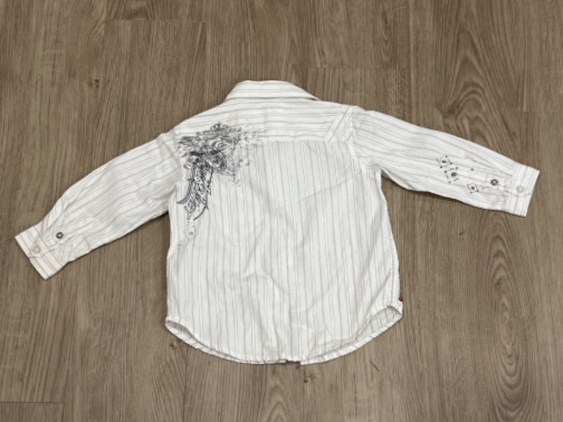 Cute boys Quiksilver Dress shirt and Mexx pants, VGUC, Kids 18 Month (12-18M)