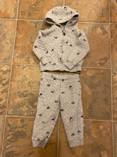 Carters 24 month Dino Sweatsuit, Kids 24 Month (18-24M)