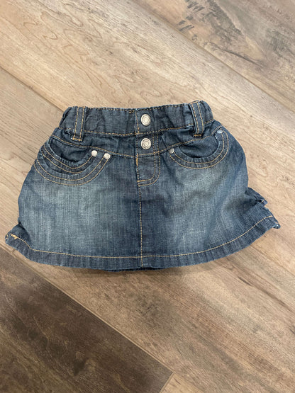 H&M 4-6 month Jean skirt , Kids 6 Month (3-6M)