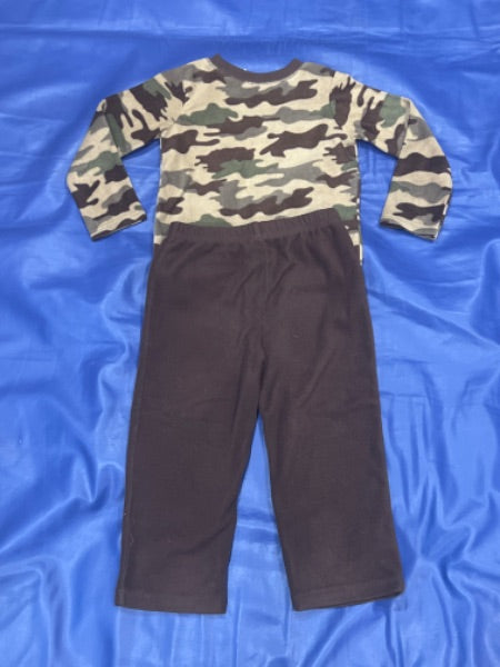 Fisher-Price, Brown/Camouflage Fleece set, size 3T, VGUC, Kids 3T