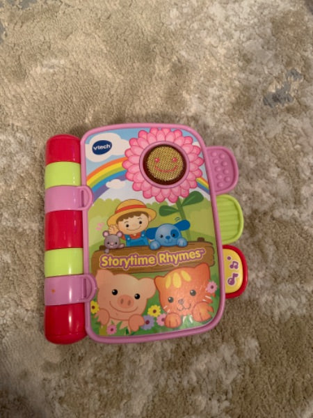 Vtech story time rhymes book  English version