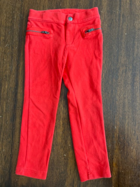 3T dressy red  pants , Kids 3T