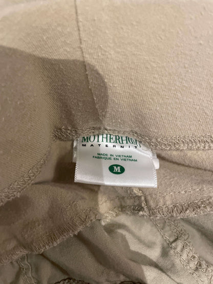 Maternity cotton cargo capris, Maternity M (8-10)