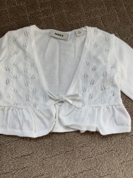Baby Mexx size 3-6m white cardigan, Kids 6 Month (3-6M)