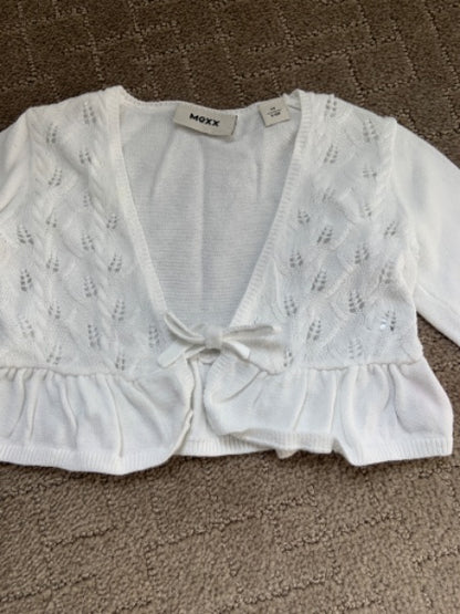 Baby Mexx size 3-6m white cardigan, Kids 6 Month (3-6M)