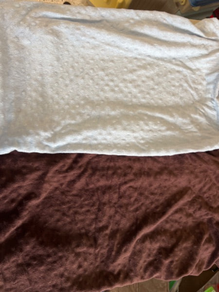 2 velvet washable change pad covers