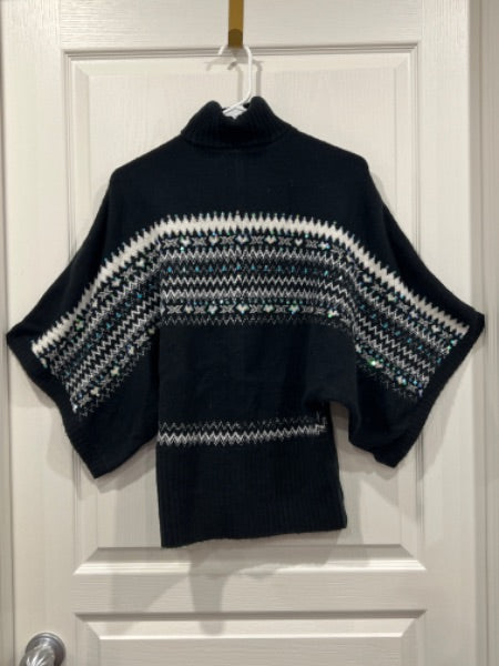 Motherhood Maternity, Fashionable Sweater, Black and White, Size Medium, EUC, Maternity M (8-10)