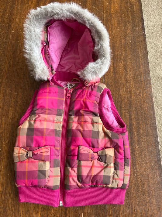 Joe Fresh Outdoor plaid vest 18-24 months, Kids 24 Month (18-24M)