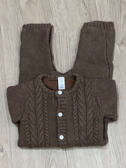 babyGAP, Brown Knit Romper, size 6-12 mos, For Boys or Girls, Gender Neutral, VGUC, Kids 9 Month (6-9M)