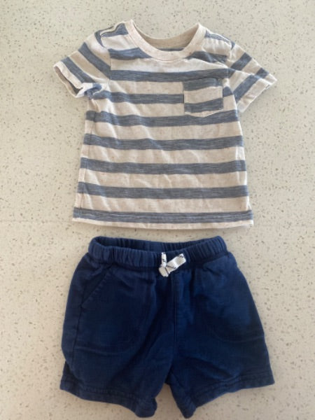 Baby Boy 12 month summer outfit, Kids 12 Month (9-12M)