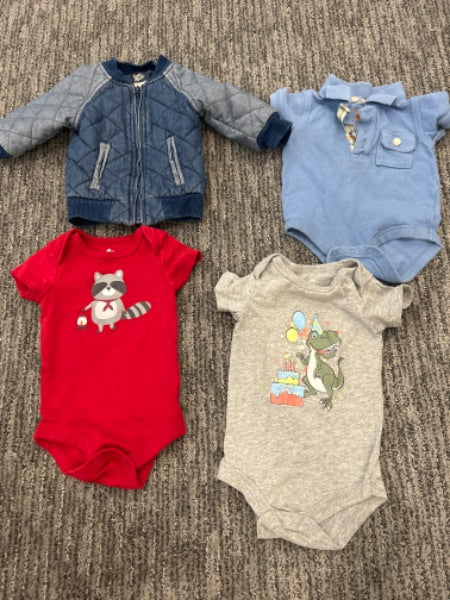 0-3 month bundle with jacket, Kids 3 Month (0-3M)