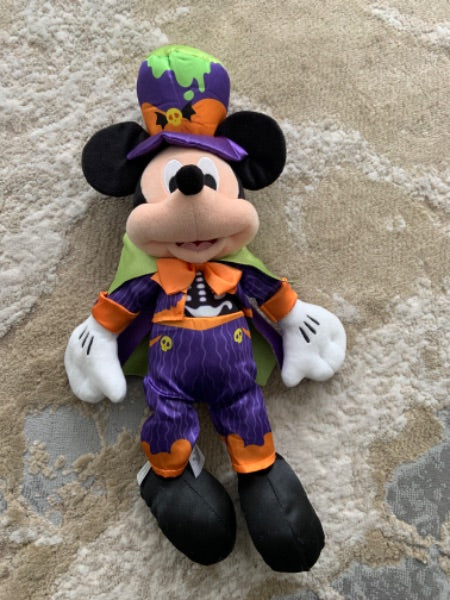 Disney medium size Mickey Halloween toy stuffy