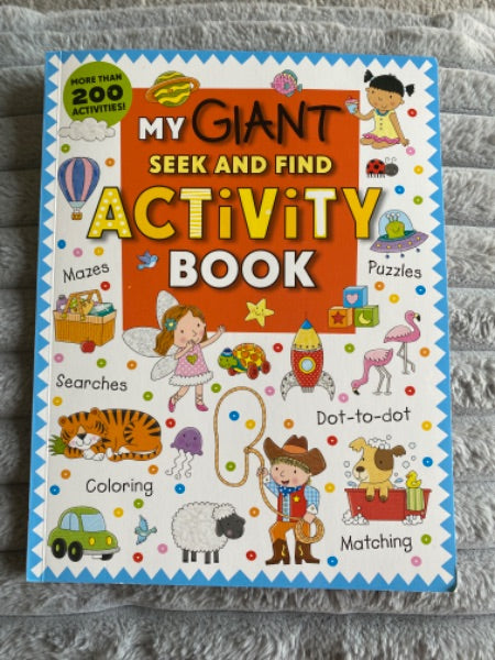 New never used Kids activity book