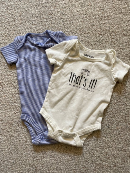 0-3 Month Onesie Bundle x2