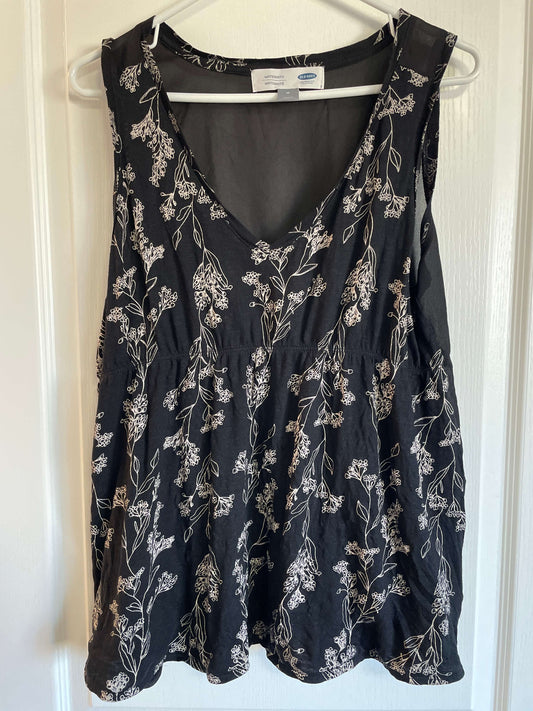 Maternity dressy tank top , Maternity M (8-10)