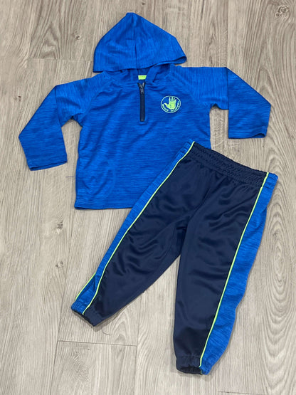 Body Glove, Blue Outfit (L/S Top/Pants), size 2T, VGUC, Kids 2T
