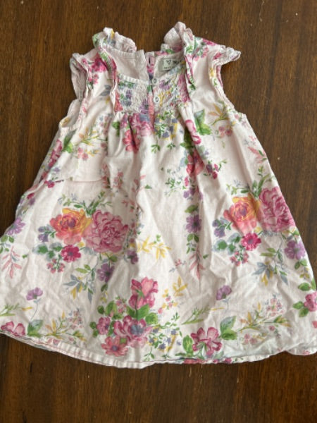 Uk pink floral dress 24 months from England, Kids 24 Month (18-24M)