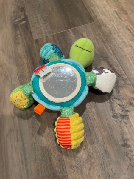 Turtle rattle stuffie