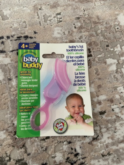 Baby buddy baby’s 1st toothbrush + Nuk little Suzy’s zoom 6-18m pacifier
