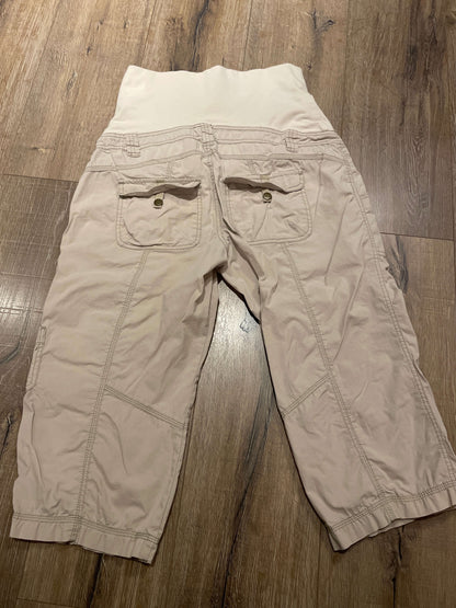 Maternity cotton capris , Maternity M (8-10)