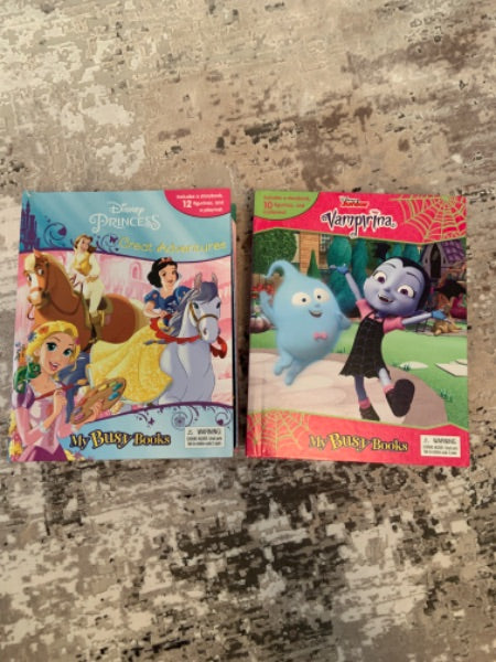 Disney Princess & Junior vamp Tina my busy books