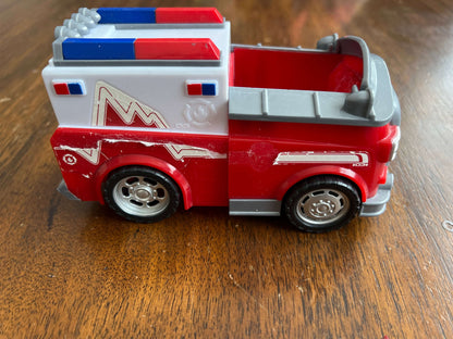 Toy fire truck
