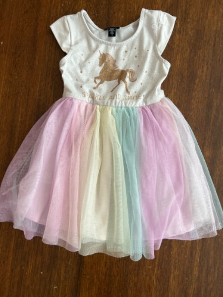 Zuni unicorn dress 4T