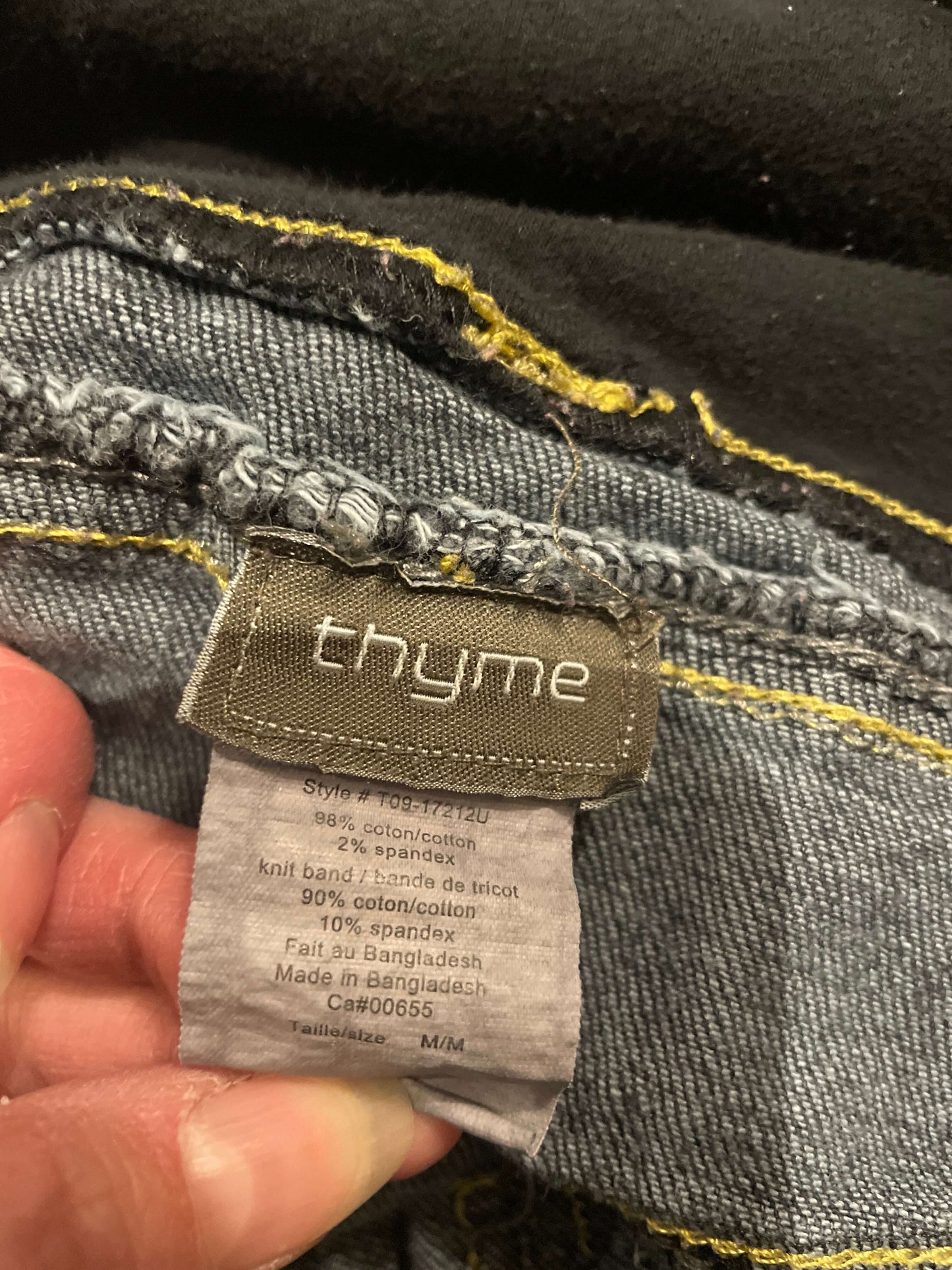 Maternity Jean capris, Maternity M (8-10)