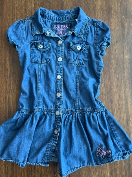 Guess Jean dress 4T, Kids 4/4T