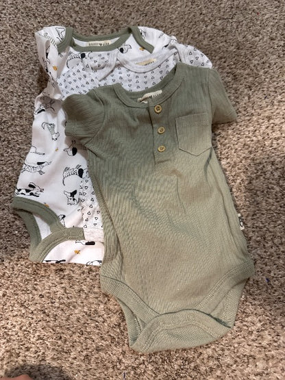 0-3 months boys onesies, Kids 3 Month (0-3M)