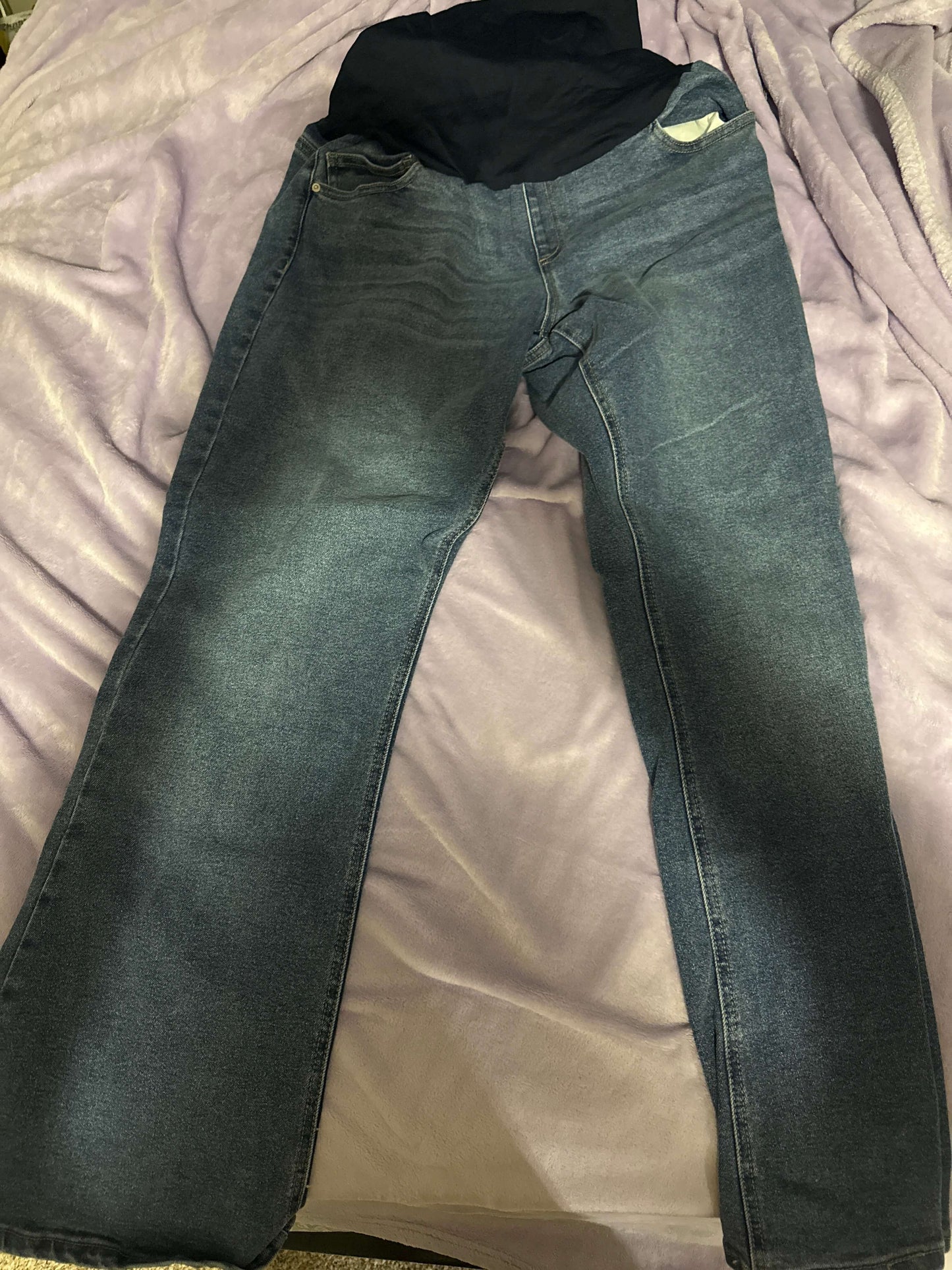 Maternity jeans size XL, Maternity XL (16-18)