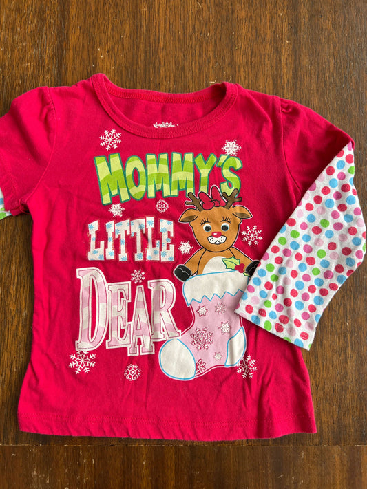 3T long sleeve Christmas shirt, Kids 3T