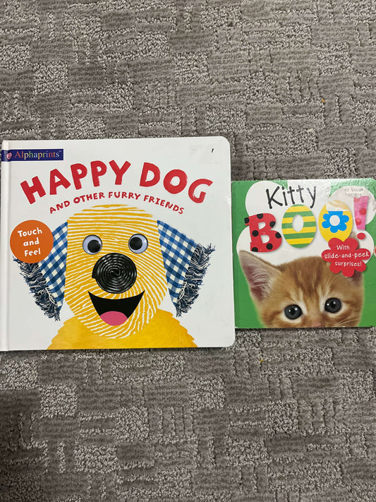Kitty and Happy Dog book bundle
