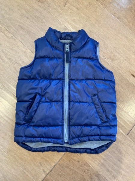 Blue Old Navy Puffer Vest 2T, Kids 2T
