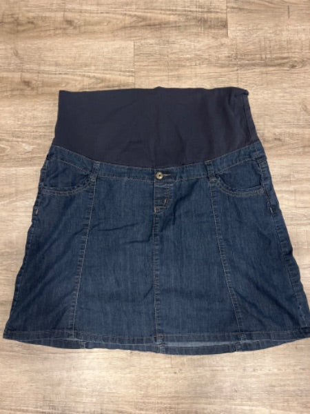 Thyme maternity Jean skirt xl , Maternity XL (16-18)