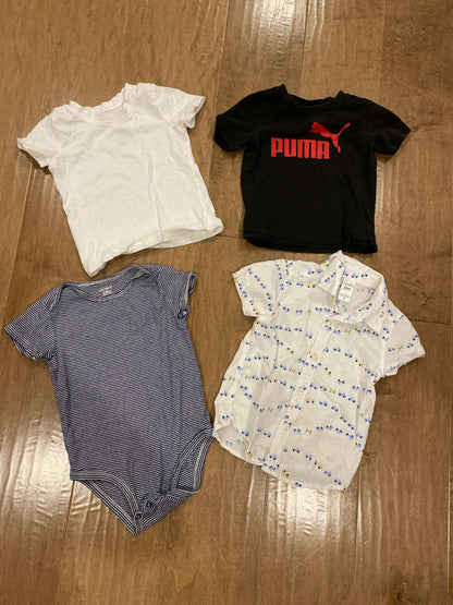 Set of 4 24 month/ 2T boy tops, Kids 24 Month (18-24M)