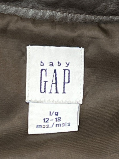 EUC, babyGAP Genuine Leather Jacket, size 12-18mos, Kids 12 Month (9-12M)