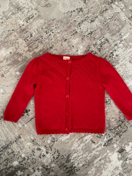 Gymboree size 12-18m red cardigan , Kids 18 Month (12-18M)