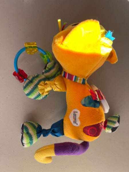 Lamaze cat baby toy rattler like new