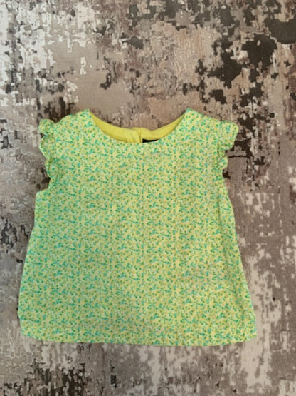 Baby Gap size 18-24 m yellow& green top , Kids 24 Month (18-24M)
