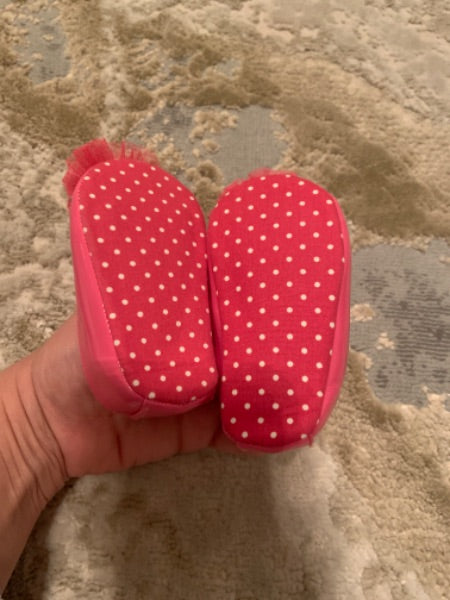 Gymboree size2 infant fuschsia  ballet flat, Shoes 2 (Baby: 0-12 mth)
