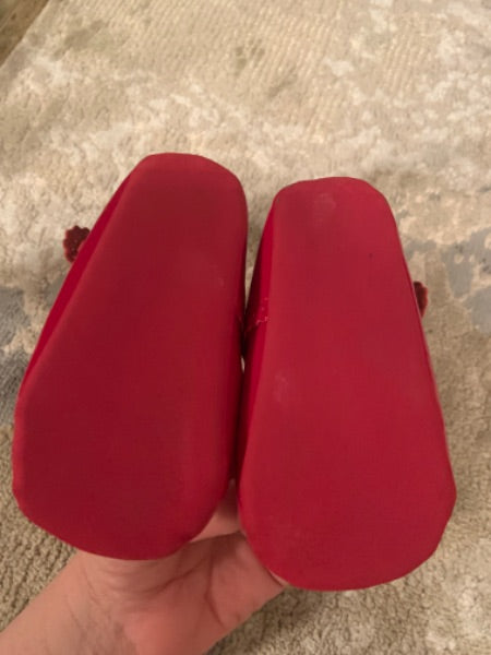 Gymboree size 4 infant red ballet flats, Shoes 4 (Baby: 0-12 mth)