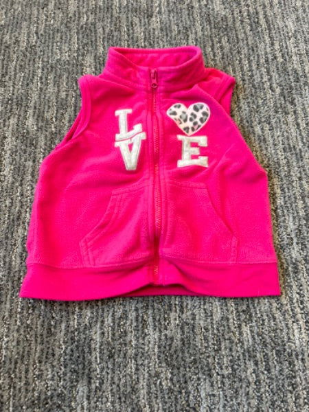 18-24 month girls Love fleece vest, Kids 24 Month (18-24M)