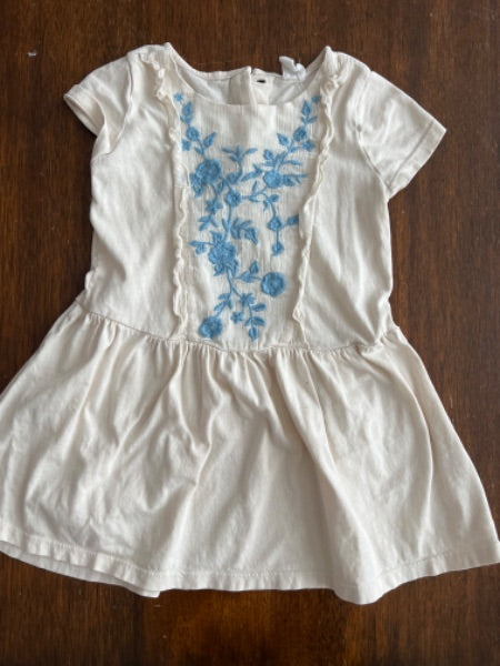 Gap yellow Dress 4T with blue detailing , Kids 4/4T