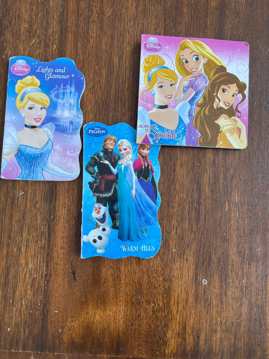 Set of 3 Disney board books
